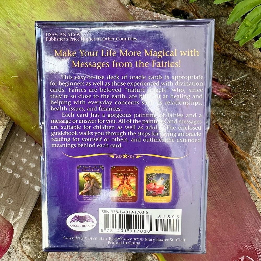 New Sealed Magical Messages from the Fairies Oracle Deck Doreen Virtue—Rare OOP - Picture 6 of 7